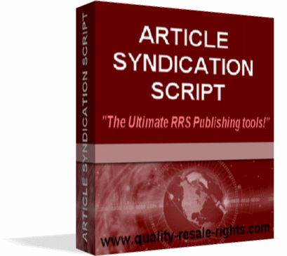 Article Syndication Script