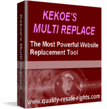 Kekoe's Multi-Replace